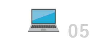 6つの特徴に対する画像